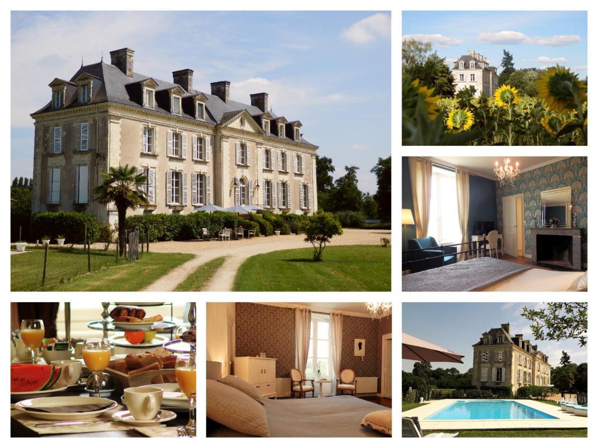 Chateau La Mothaye - Self Catering Apartments With Pool In The Loire Valley Les Bois-d'Anjou Exterior photo