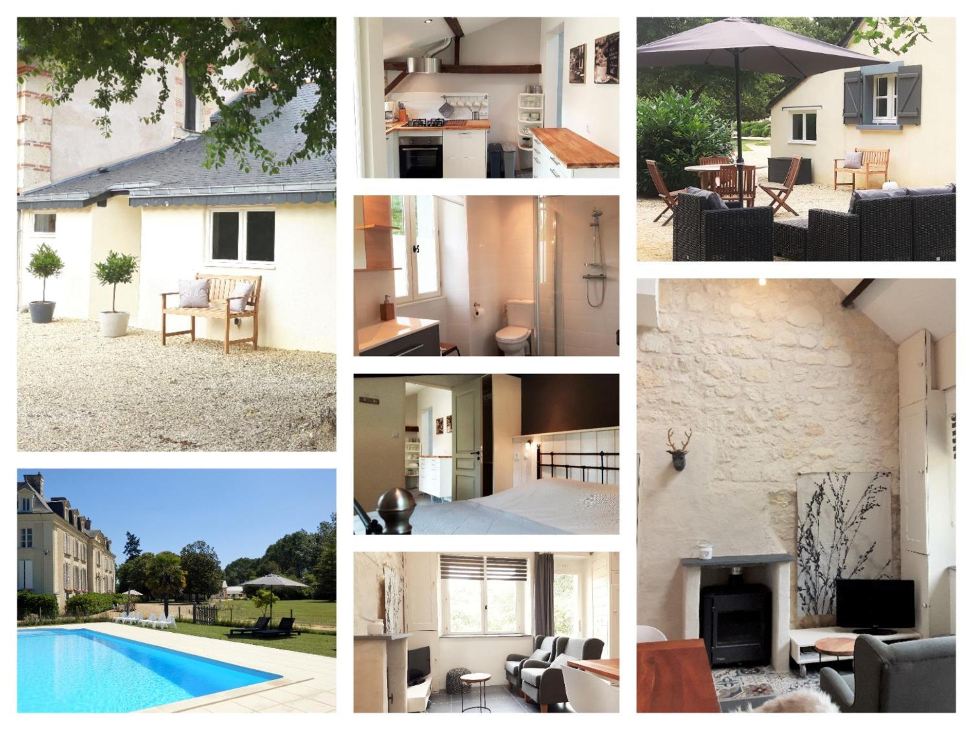 Chateau La Mothaye - Self Catering Apartments With Pool In The Loire Valley Les Bois-d'Anjou Room photo